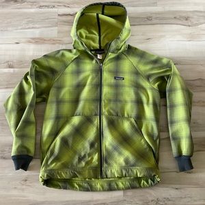 Patagonia zip hoodie. Used. Large